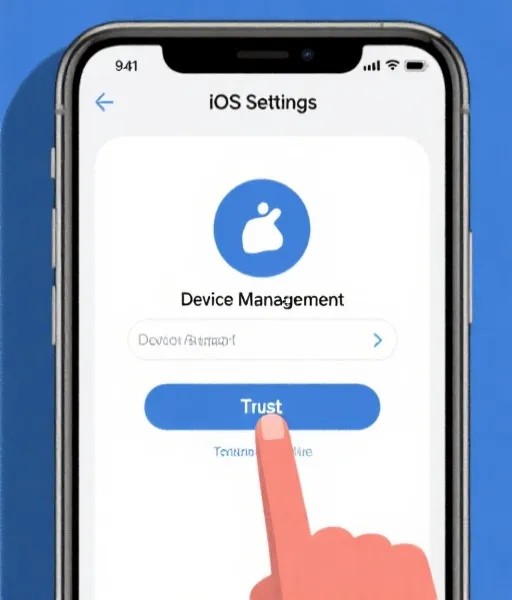 苹果iOS安装示意图